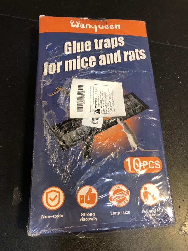 Photo 2 of 10 Pack Sticky Mouse Trap, Super Large 47.2 * 11'' Glue Traps for Mice and Rats Traps Indoor for Home, Rodent Snakes Spiders Roaches