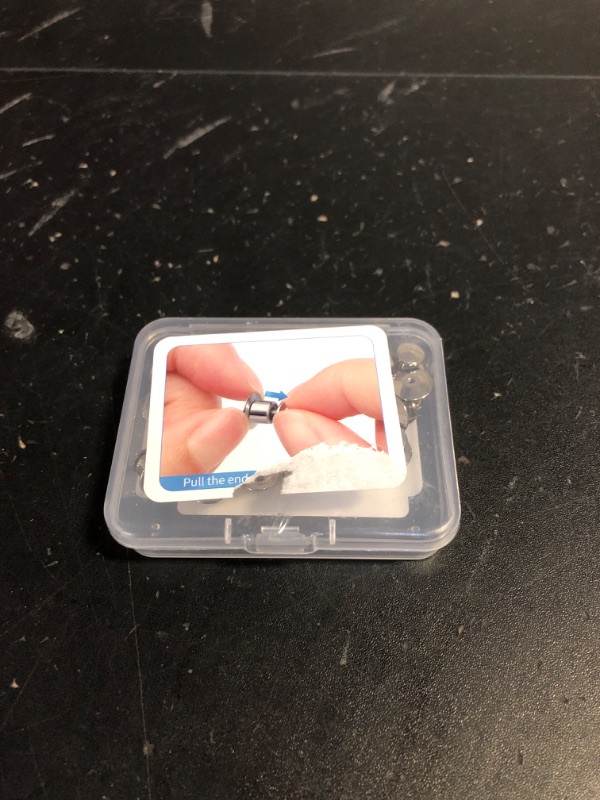 Photo 1 of Ceryvop 30 PCS Locking Pin Backs Locking Pin Keepers Clasp, Metal Pin Locks Back