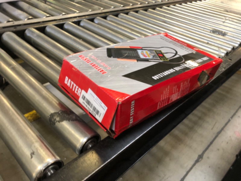 Photo 1 of Battery Load Tester, Car Battery Load Tester 6V 12V Battery Alternator Tester with Voltmeter and Alligator Clips for All Batteries Car, RVs, Motorcycles, ATV, Boats