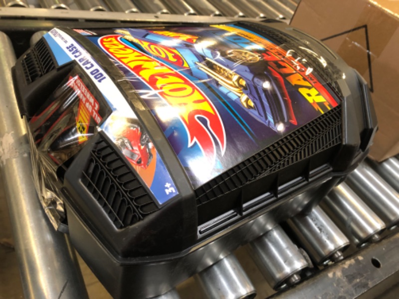 Photo 1 of Hot Wheels 100-Car, Rolling Storage Case with Retractable Handle, Model:20135