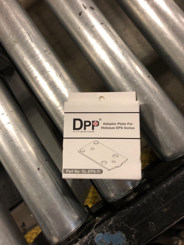 Photo 1 of DPP Titanium Adapter Plate for Glock 43X/48 MOS Hellcat OSP Holosun EPS - GL-EPST