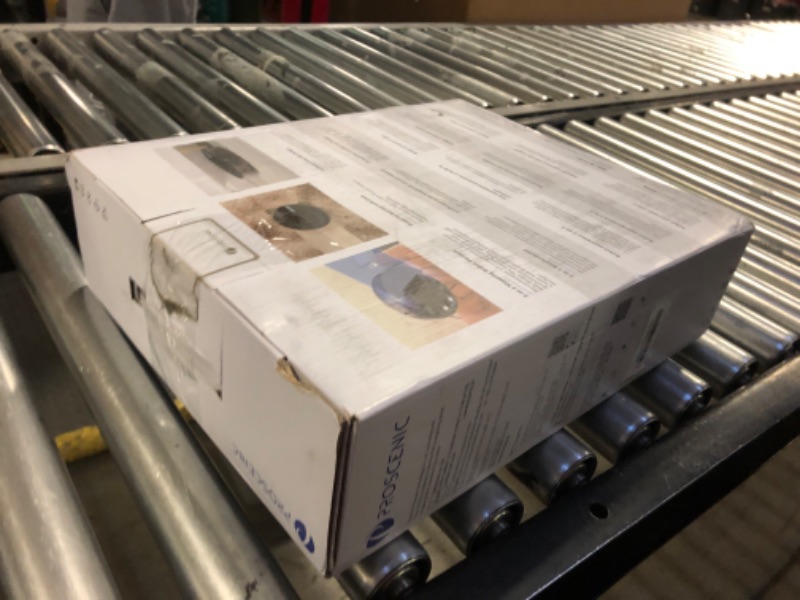 Photo 1 of Proscenic 850T WiFi Robot Vacuum and Mop with Gyro Navigation, Boundary Strip, Self-Charging - for Hard Floors and Carpets-Space Black