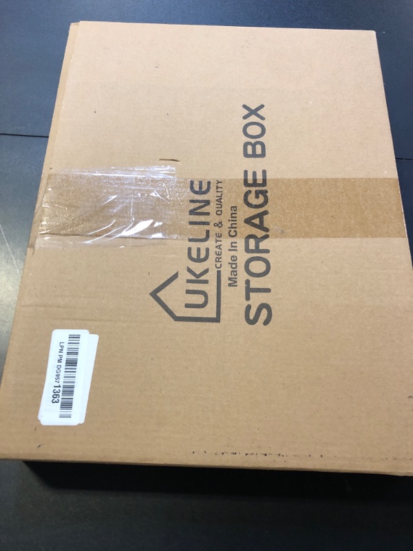 Photo 1 of Board Game Storage Kit Include Storage Basket and 10pcs Zipper Bags, Board Game Organizer with Writable Stickers and Dispensing, Suitable for Puzzle Storage, Toys, Document (1 Pack-Beige)