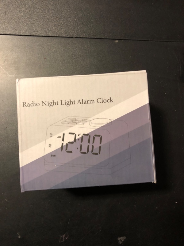Photo 1 of Digital Alarm Clock with FM Radio for Bedroom