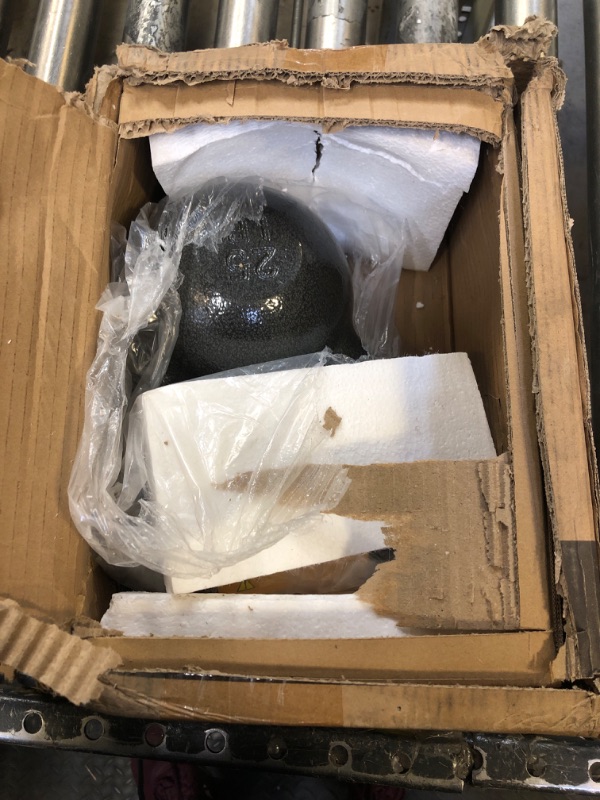 Photo 2 of CAP Barbell Black Cast Iron Kettlebell | 25 Pounds