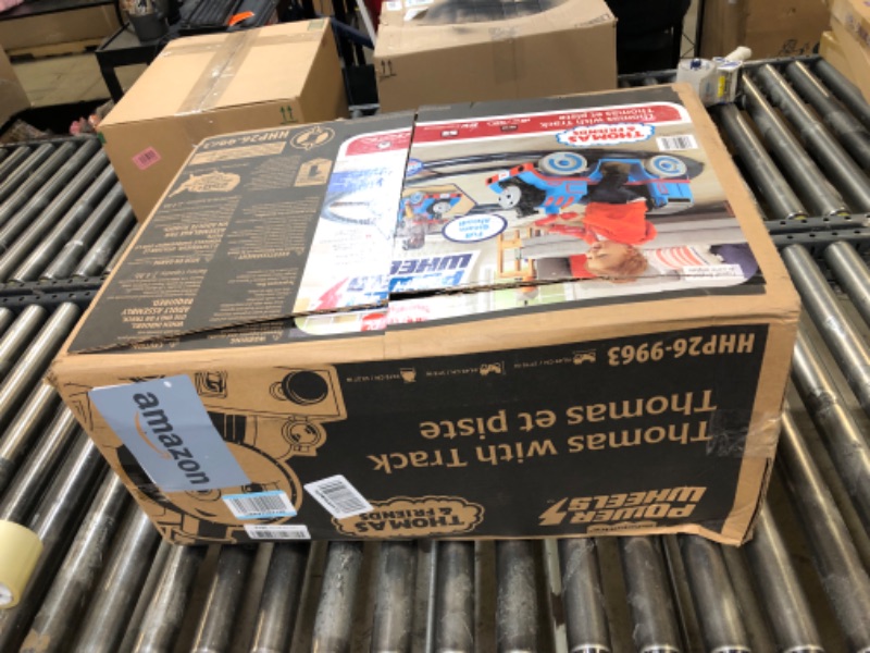 Photo 1 of Power Wheels Thomas & Friends Ride-On Train, Thomas with Track, Battery-Powered Toddler Toy for Indoor Play Ages 1+ Years