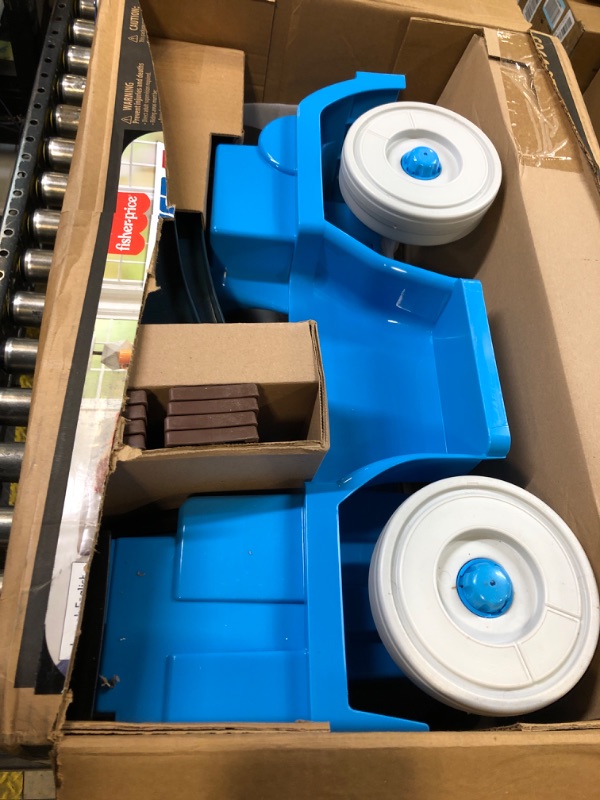 Photo 1 of Power Wheels Thomas & Friends Ride-On Train, Thomas with Track, Battery-Powered Toddler Toy for Indoor Play Ages 1+ Years