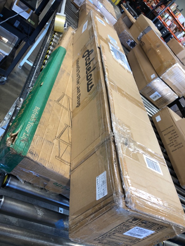 Photo 1 of Achelous Square Rainfall Shower Head Panel System with Thermostatic,Stainless Steel High Pressure Turbo Body Jets Waterfall Shower Tower,Brass Handheld Wand in Matte Black