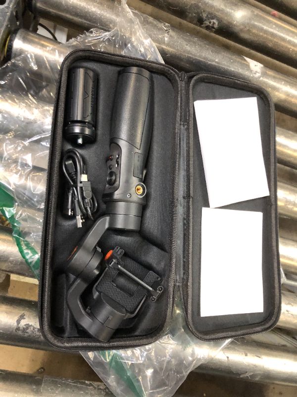 Photo 1 of Hohem iSteady Pro 4 Action Camera Gimbal 3-Axis Splashproof Stabilizer for GoPro Hero 13/12/11/10/9/8/7/6/5/4/3,DJI OSMO Action,Insta360 ONE R,Sony RX0,Quick Mounting,14Hrs Runtime