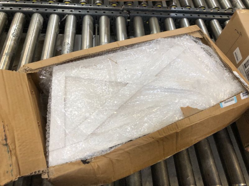 Photo 1 of 42'' Extra Large Wooden Christmas Tree Collar Box with Deer Pattern,Big White Christmas Tree Base Cover for 7.5Ft 9Ft 12Ft Tree,Hexagon Rustic Tree Skirt Box Stand,Fit 36'' Tree Stand - White