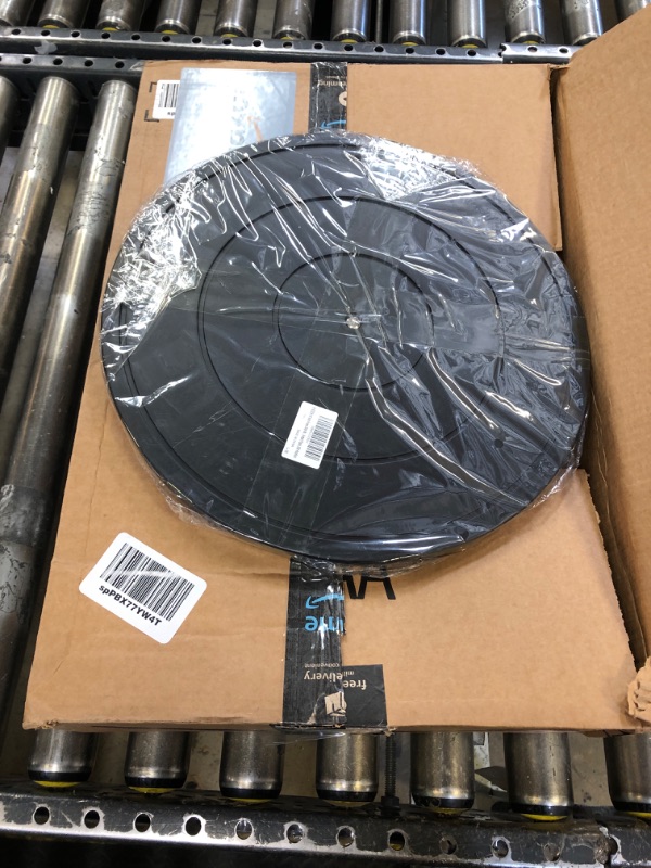 Photo 1 of HSTECH 16 Inch Heavy Duty Rotating Swivel Stand - Lazy Susan with Steel Ball Bearings for Model Base/Rotating Plants/Crafts Stand Monitor/TV/Monitors/Potted Plants (360? Rotation)