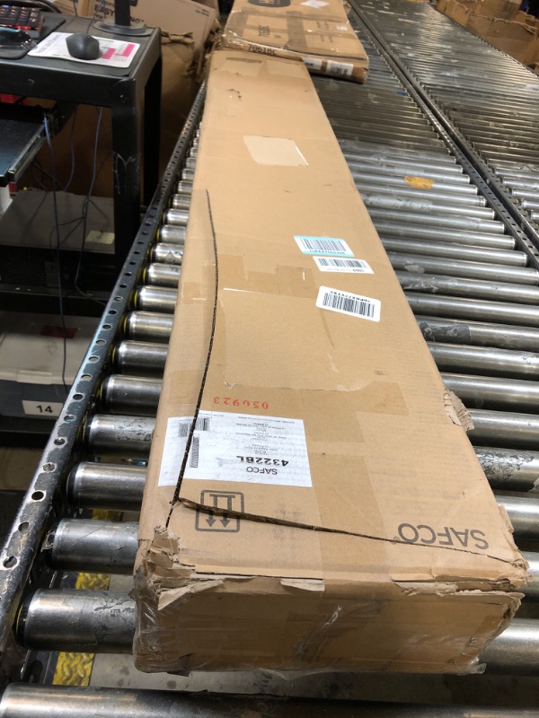 Photo 1 of Safco, Steel Magazine Rack, 23 Pocket Wall Mounted Display for Home & Office, Durable Powder Coat Finish