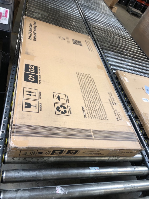 Photo 1 of Sunco 2x4 LED Flat Panel Light Drop Ceiling Office Fixture, 7700 LM, Selectable Features, 40W/50W/60W, 4000K/5000K/6000K, Dimmable (0-10V), Surface or Suspension Mount, Dustproof ETL 2 Pack