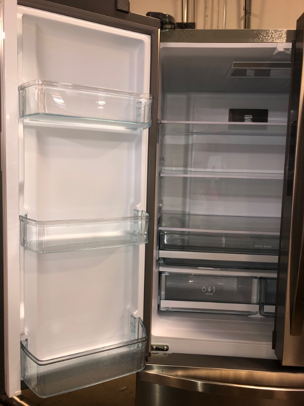 Photo 8 of USED AND SLIGHTLY DIRTY / ODOR EMANATING FROM FREEZER ***** Kenmore 46-75515 Counter-Depth French Door Refrigerator/Freezer with Fingerprint-Resistant Stainless Steel, Ice Maker, Quiet and Energy Efficient Inverter Compressor, 36 Inch