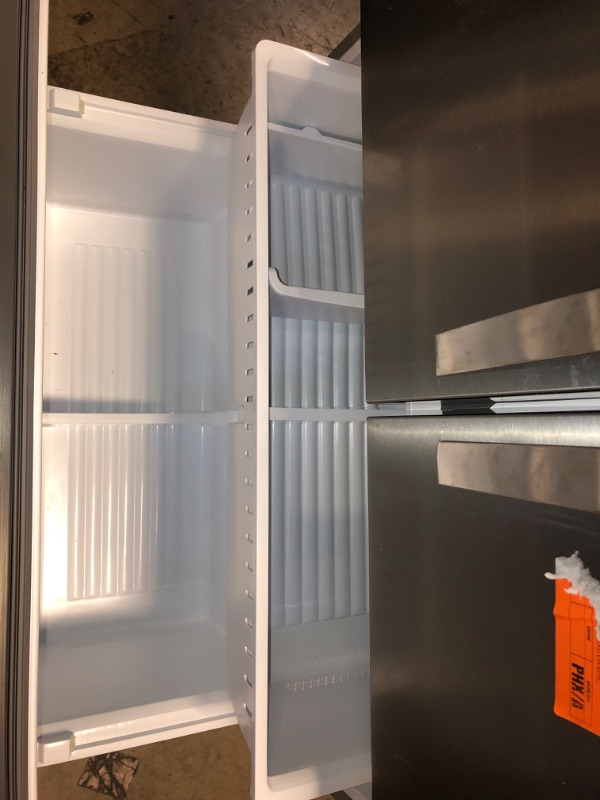 Photo 5 of USED AND SLIGHTLY DIRTY / ODOR EMANATING FROM FREEZER ***** Kenmore 46-75515 Counter-Depth French Door Refrigerator/Freezer with Fingerprint-Resistant Stainless Steel, Ice Maker, Quiet and Energy Efficient Inverter Compressor, 36 Inch