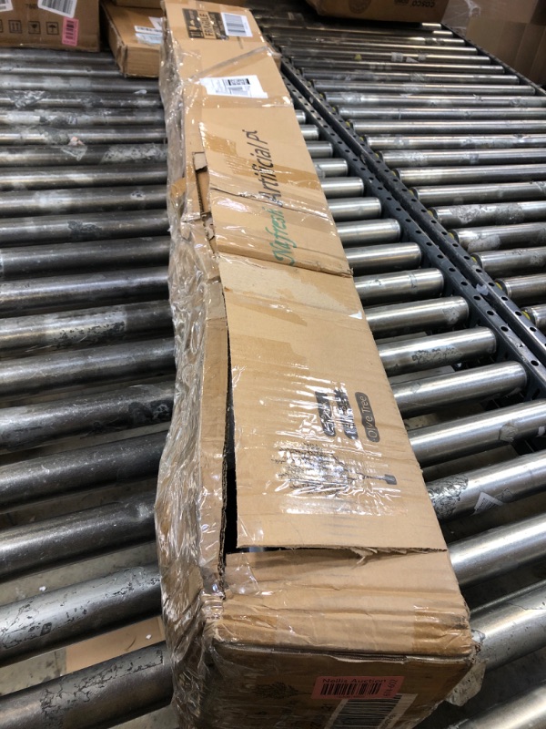 Photo 1 of Nafresh Tall Fuller Style Faux Olive Tree?6Ft(72”) Realistic Potted Silk Artificial Olive Tree? Fake Olive Trees Indoor with Green Leaves and Big Fruits for Home Office Indoor Floor Decor.