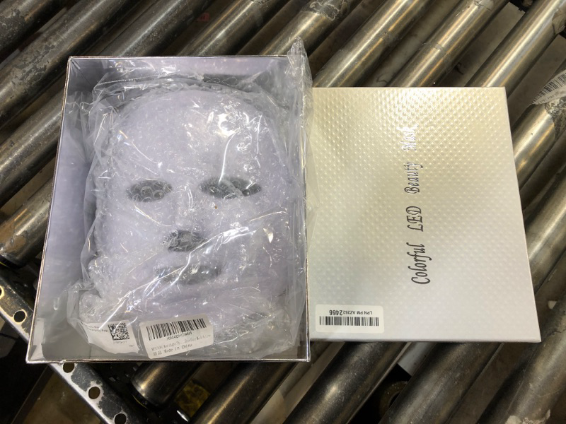 Photo 1 of MCSYPOAL Red Light Therapy for Face, Led Face Mask Light Therapy, 7 Colors LED Facial Skin Care Mask