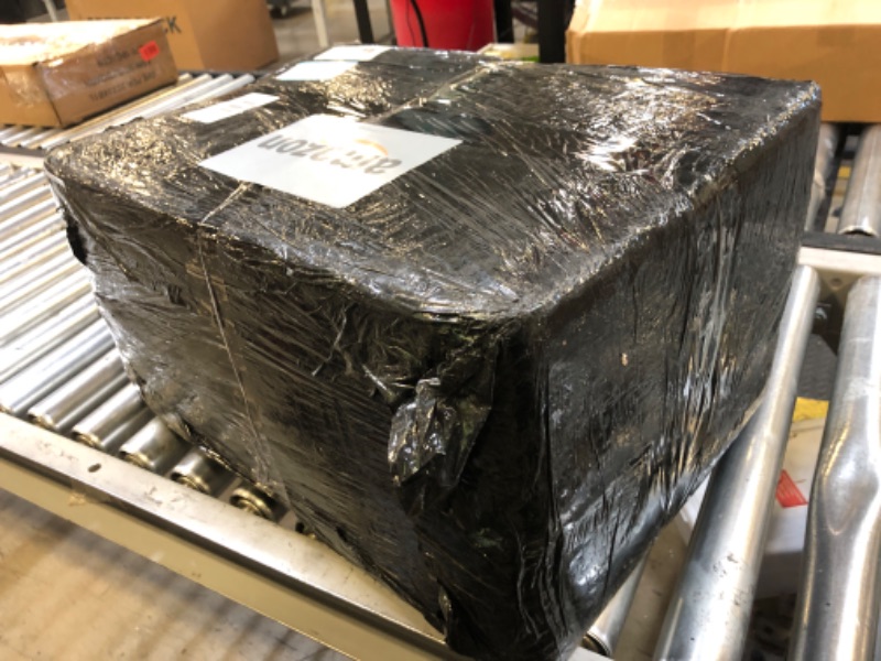 Photo 1 of XCBYT Storage Bins with Wheels - Collapsible Storage Bins with Lids for Closet Organizers and Storage Foldable Large-Capacity with Lid on 4 Universal Wheels Rolling Crate Shopping Cart Black