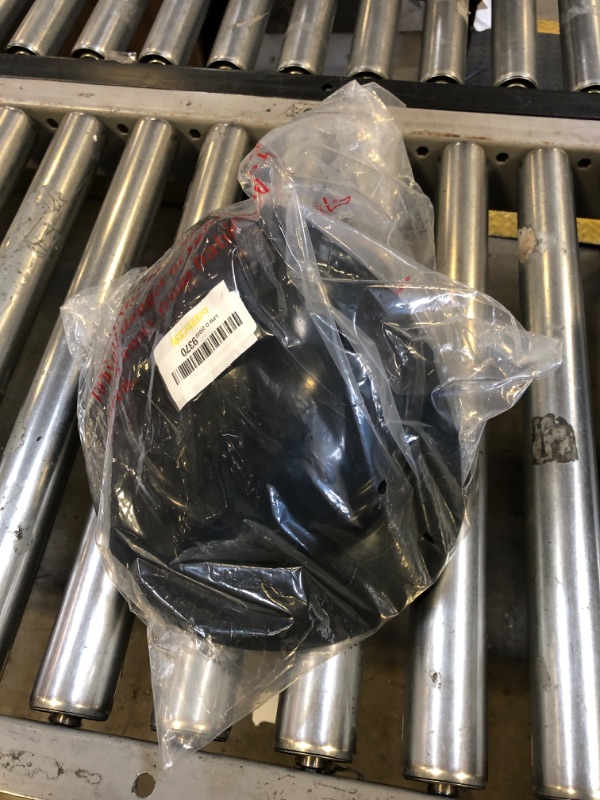 Photo 1 of PACIFIC PPE Full Brim Hard Hat, OSHA Construction Work Approved, HDPE Safety Helmet with 4 Point Adjustable Ratchet Suspension, Class E, G & C, Black