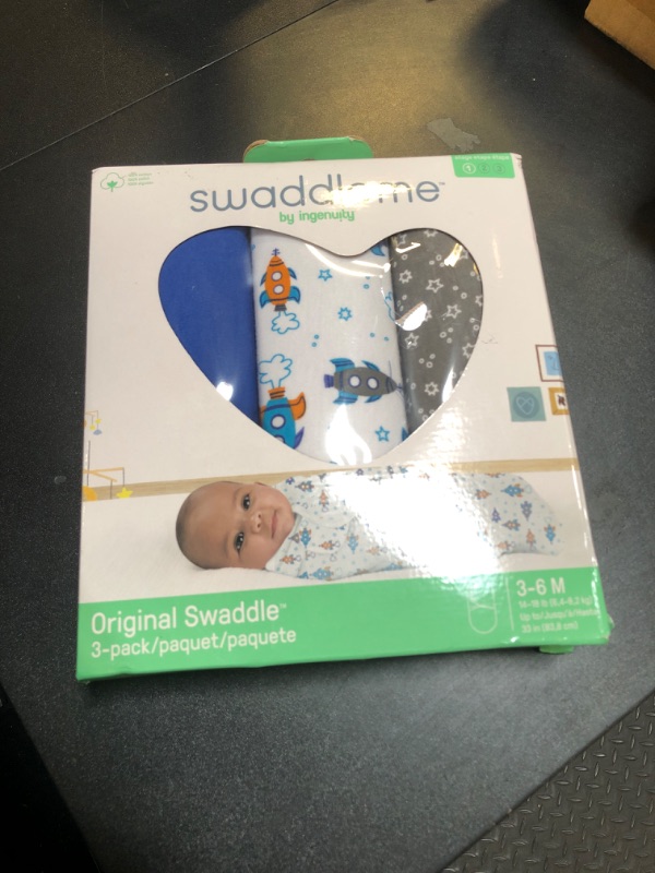 Photo 2 of 3 PCK SwaddleMe Original Swaddle – Size Large 3-6 M