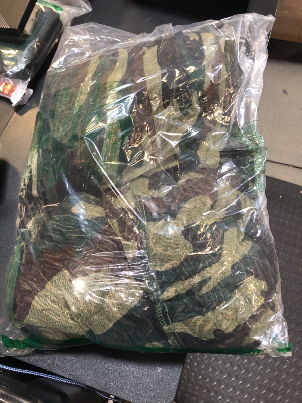 Photo 1 of Arcturus Ultra-Lite Kids Ghillie Suit | Includes 3-Color Camo Face Paint| Halloween Costume - Army | Sniper | Bush Costume | Hunting & Airsoft for Children