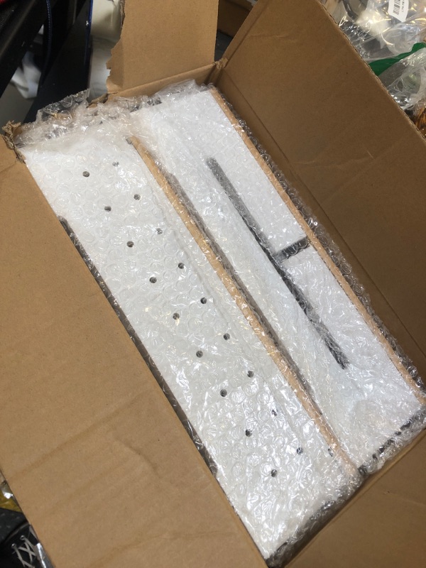 Photo 1 of Marsui 2 Pcs Cable Management Box with Magnetic Bamboo Lid Cable Ties and Clips Cord Organizer Box Wall Mountable Cable Box Hider for Home Electrical Cord Organizer for Office, Desk and More (White)