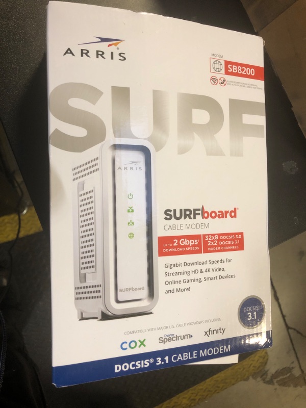 Photo 2 of ARRIS (SB8200) - Cable Modem - Fast DOCSIS 3.1