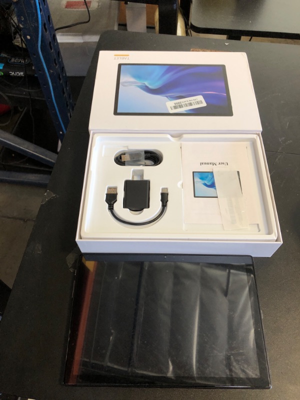 Photo 1 of Android Tablet, 10 Inch Android 12 Tablet, 8GB RAM 128GB ROM, 1TB Expand, Android Tablet with 5G WiFi, 4G/LTE, 8000 mAh Battery, Bluetooth 5.0, FHD IPS Touch Screen, Dual Camera, GPS, GMS Certified