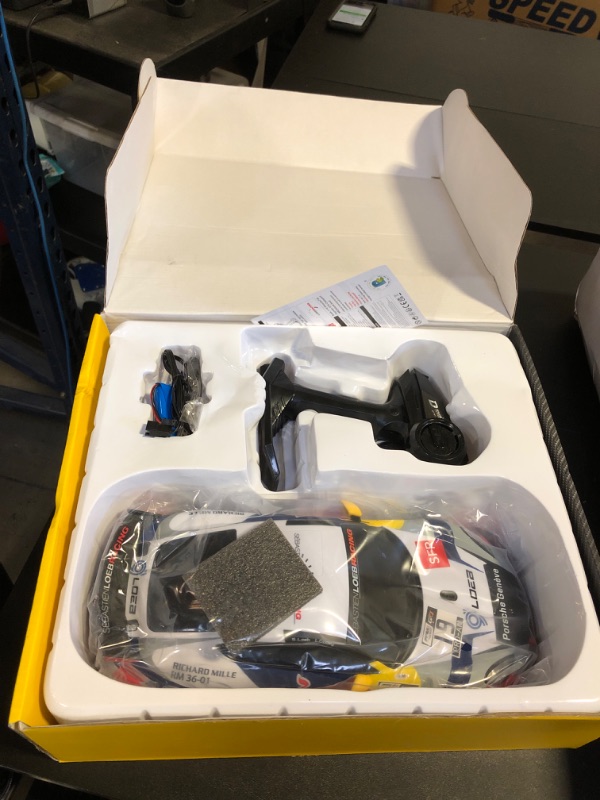 Photo 1 of AEROQUEST Porsche Remote Control Car, Officially Licensed Porsche 718 Cayman GT4 Toy Car 1:14 Red Bull Porsche RC Car Birthday Gift for Boys,Girls,Teens and Adults