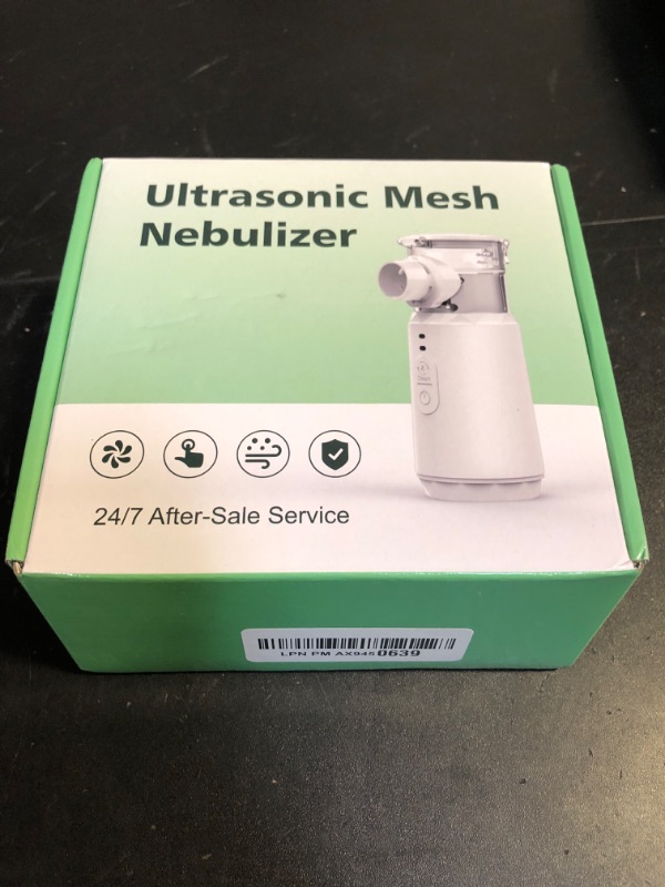Photo 1 of Portable Nebulizer for Adults, Handheld Nebulizer for Kids, Portable Nebulizer Machine, Personal Steam Inhaler with Indicator Light, Automatic Cleaning, for Home, Car, Outdoor