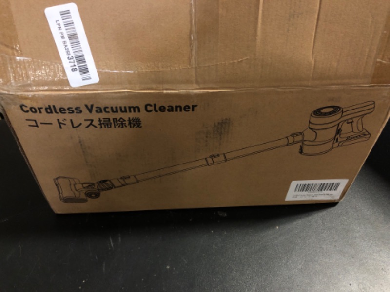 Photo 3 of **SOLD FOR PARTS**
 Cordless Vacuum Cleaner, 28Kpa Powerful Suction, Stick Cordless Vacuum 6 in 1, Detachable Battery Up to 40 Min Runtime, Lightweight Cordless Vacuum for Home Pet Hair Hard Floor, Grape