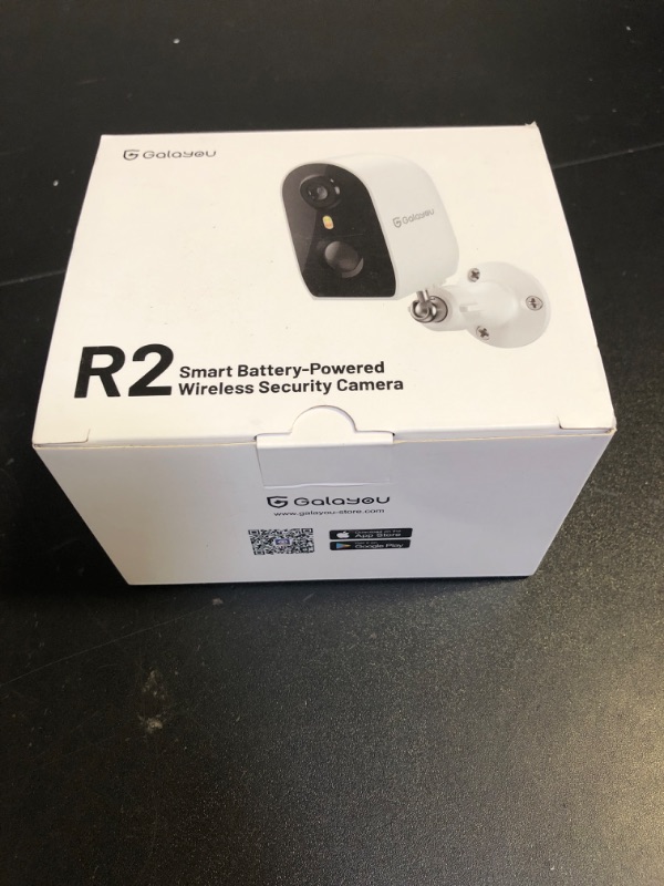 Photo 1 of GALAYOU Security Cameras Wireless Outdoor-2K Battery Powered WiFi Surveillance Indoor Camera for Home Security with Motion Alert, Siren, Night Vision, Waterproof, Cloud/SD Card Storage 2.4Ghz WiFi