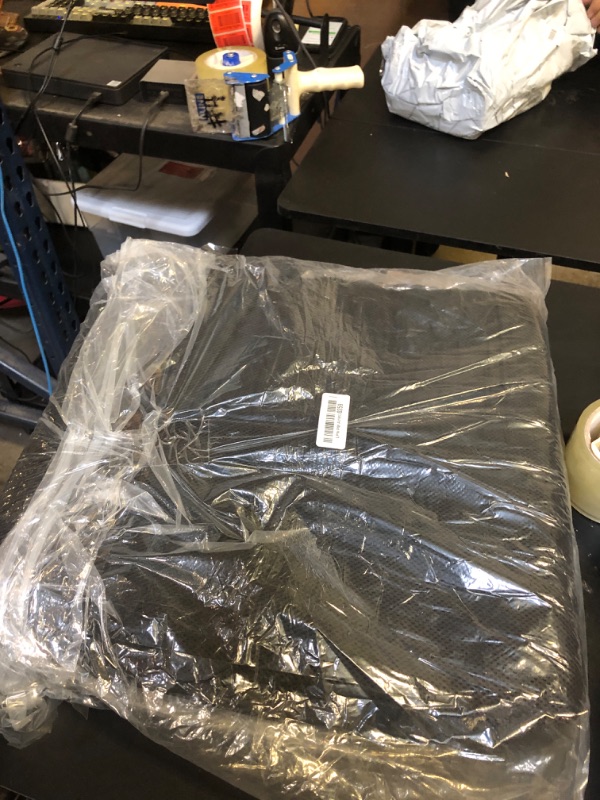 Photo 1 of Homuno Extra Large Seat Cushion, Supportive Memory Foam Office Chair Cushion, Wheelchair Cushion, Improve Lower Back & Tailbone Comfort,18.9 * 16.9 * 3.15in, Black