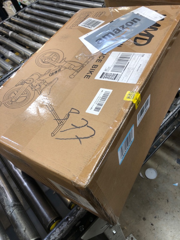 Photo 1 of JMMD Toddler Bike with Push Handle for Kids 1-3 Years, 6 in 1 Push Bike with Training Wheels & Pedals, Balance Bike for Boys and Girls with Brakes & Kickstand, Black