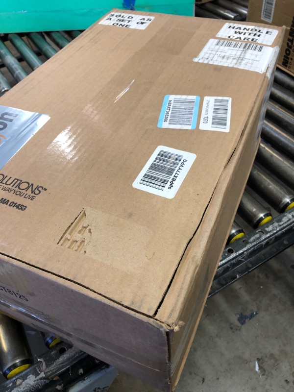 Photo 1 of Rubbermaid 7.2 Qt. Handi-Box, Stackable Plastic Storage Bin with Latching Lid, Pack of 6, Great for Shoe Storage, Classroom Organization, Cube Organizer and Kitchen Pantry Container, Clear