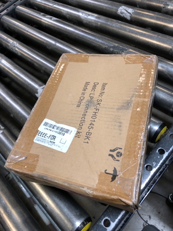 Photo 1 of Skyflame LP Burner Connection Kit, Propane Fire Pit Replacement Parts with 1/2" Control Valve Key Set, 0~30PSI Adjustable Gas Pressure Regulator Hose, 60" Connect Hose, 150K Brass Air-Mixer