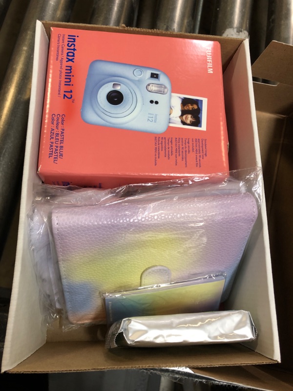 Photo 1 of Fujifilm INSTAX Mini 12 Blue Holiday Bundle 2024