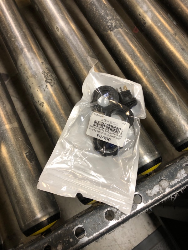 Photo 1 of DaierTek UL Listed Waterproof Round Rocker Switch with Shell 12V Blue LED Rocker Toggle Switch Lighted ON Off SPST 3 Pin Rocker Switch 12 Volt for Marine Automotive RV Truck -2PCS