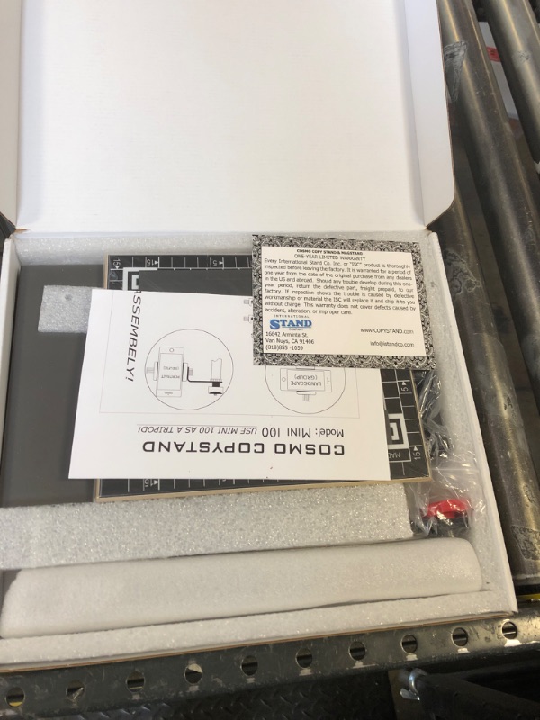 Photo 1 of Cosmo Mini 100 Copy Stand for Digitizing Photos, Documents, Checks (for Deposit), Jewelry, and Collectibles with Your Smartphone, Made in the USA