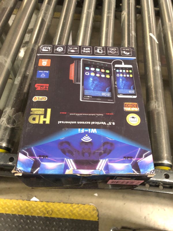 Photo 1 of Double Din Car Stereo Android Car Radio Touchscreen with Bluetooth, Rimoody 9.5'' Vertical Screen Car Radio with GPS Navigation WiFi FM iOS/Android Mirror Link USB Split Screen + Backup Camera