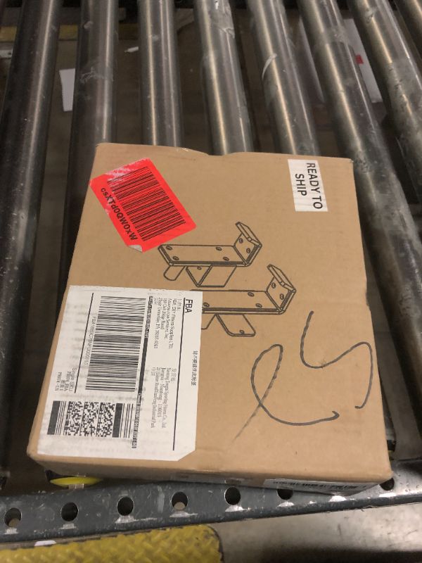 Photo 1 of AmStaff Fitness J-Hooks Power Rack for 2.5" x 2.5" Tube Squat Rack Attachment, J Cups Barbell Holder for Power Cage, Heavy Duty 1000 LB Capacity, (Set of 2)