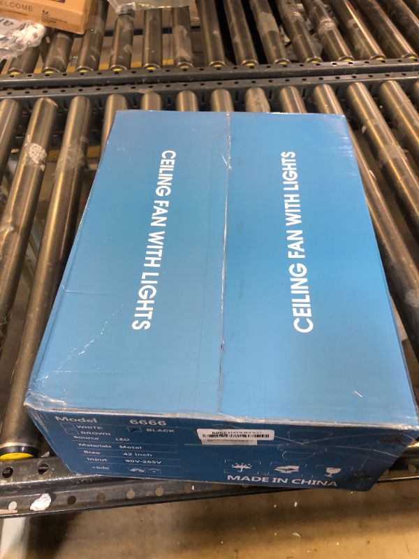 Photo 1 of Surtime 42" Ceiling Fans with Lights-Low Profile Ceiling Fan with Light and Remote/APP Control,Flush Mount,DC Reversible,LED Dimmable Black Ceiling Fans for Bedroom,Indoor/Outdoor Patio Use