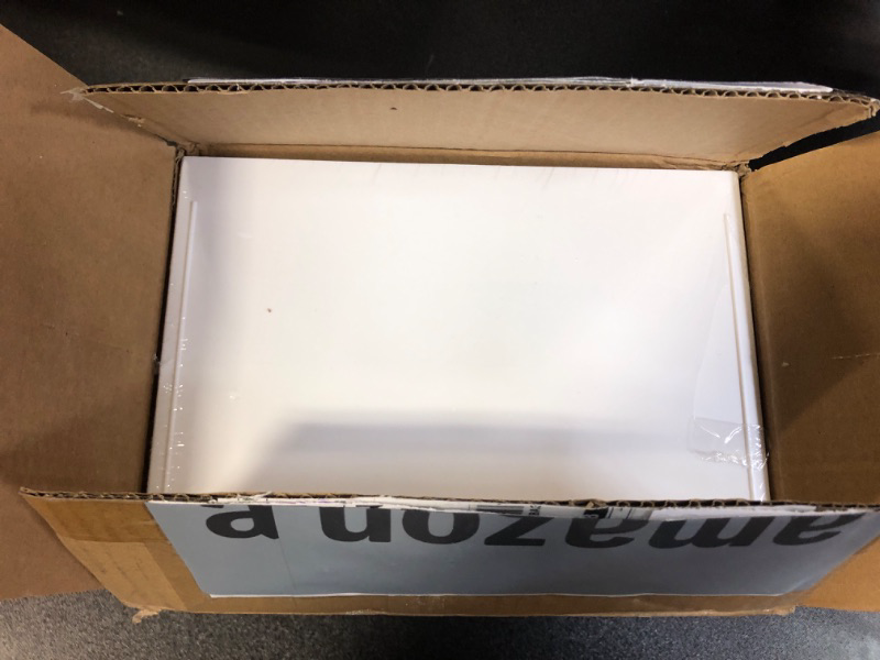 Photo 1 of kulusion Desk Organizer-3 Tier Stackable Storage Drawers with 6 Compartments White Stackable Great for Makeup, Bathroom Organization Accessories Etc (White)