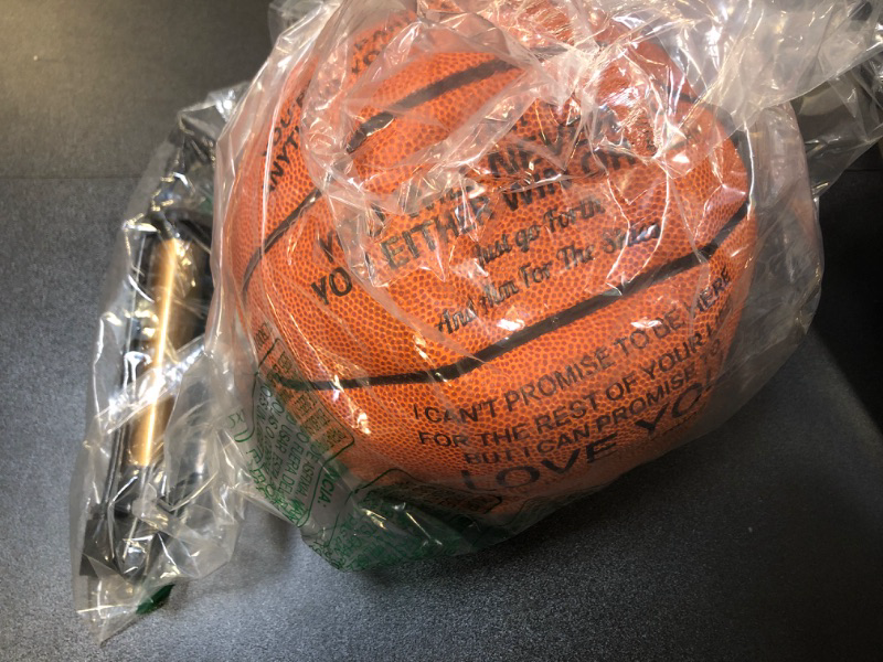 Photo 2 of PRSTENLY to My Son Gift Outdoor Basketball 29.5", Personalized Engraved Basket Ball Son You Will Never Lose, Graduation Back to School Birthday Gifts for Son from Mom