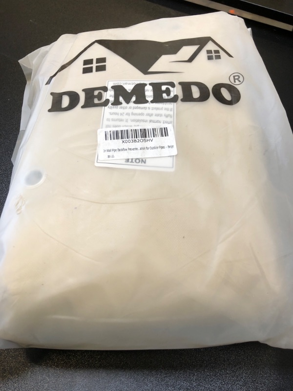 Photo 1 of Side Opening Backflow Preventer Cover, Pipe Insulation Cover for Irrigation Valve, Sprinkler Valve, Outdoor Water Pipe, Winter Freeze Protection & UV Resistance Backflow Covers, 24" W x 24" H, Beige