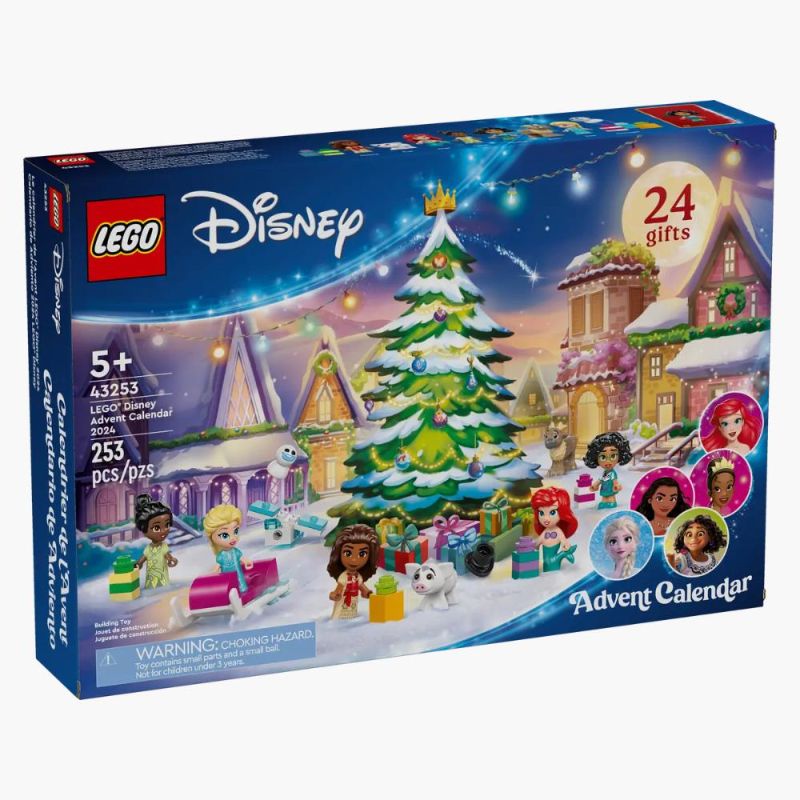 Photo 1 of LEGO Disney Advent Calendar 2024 Buildable Christmas Toy, 253 pcs.