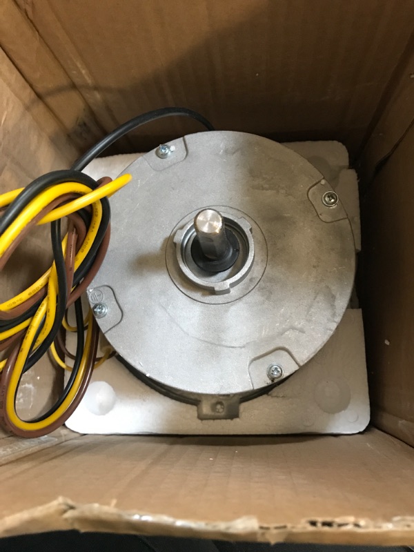 Photo 2 of ???????? 5KCP39EGS070S Condenser Motor,CW?CCW 1/4 HP 1100RPM 208/230V 5KCP39EGY823S Genteq #GE3905 Dayton 6DLL0, Bryant Payne HC39GE236 OEM Standard Condenser Fan Motor with Metal Capacitor