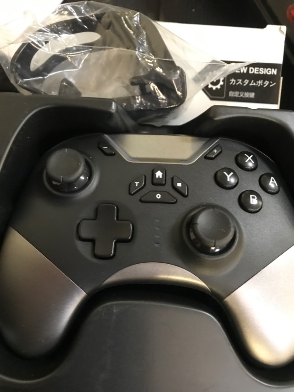 Photo 2 of Bluetooth Controller for Switch/PC/iPhone/Android/Apple Arcade MFi Games/TV/Steam