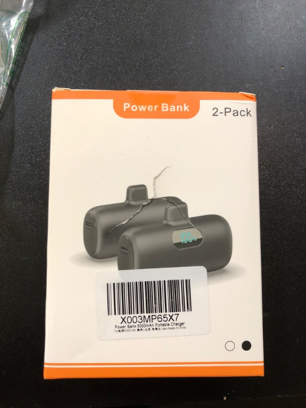 Photo 1 of [2 Pack]Mini Portable Charger 5000mAh