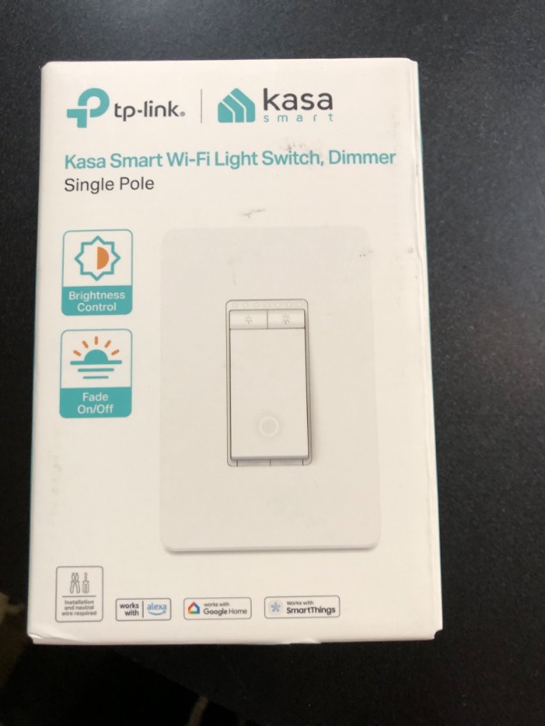 Photo 1 of TP-Link HS220 Smart Wi-Fi Light Switch with Dimmer